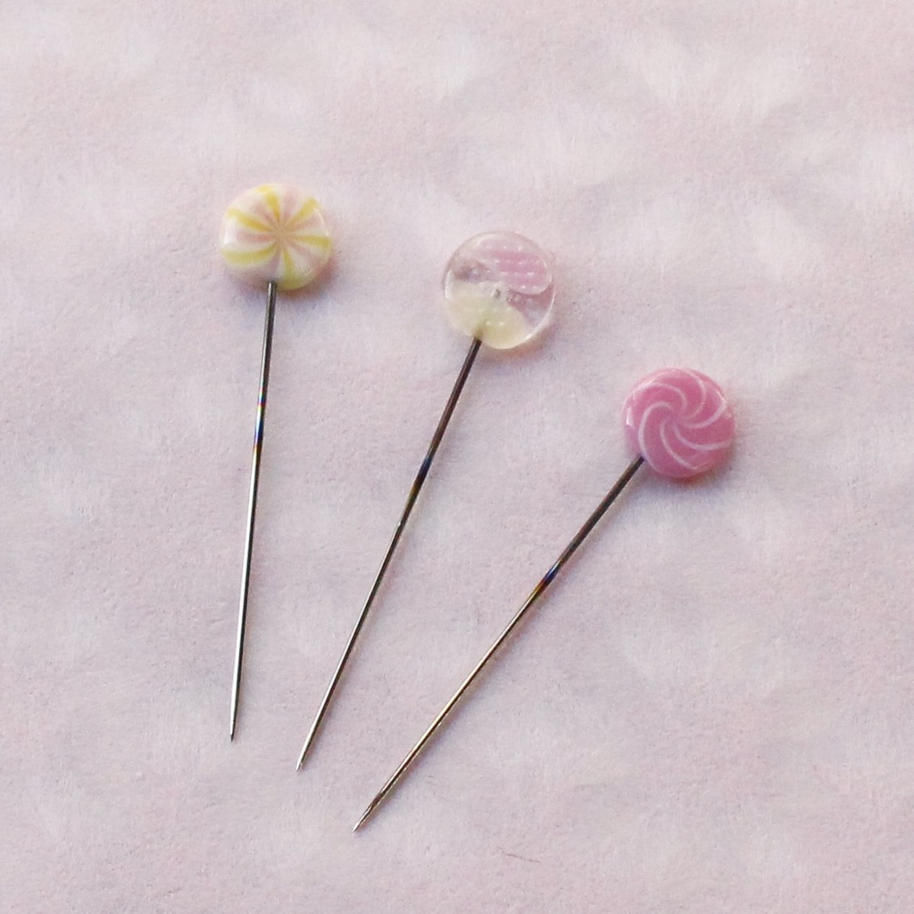 Cohana, Sakura Ohajiki Sewing Pins & Cypress Pincushion